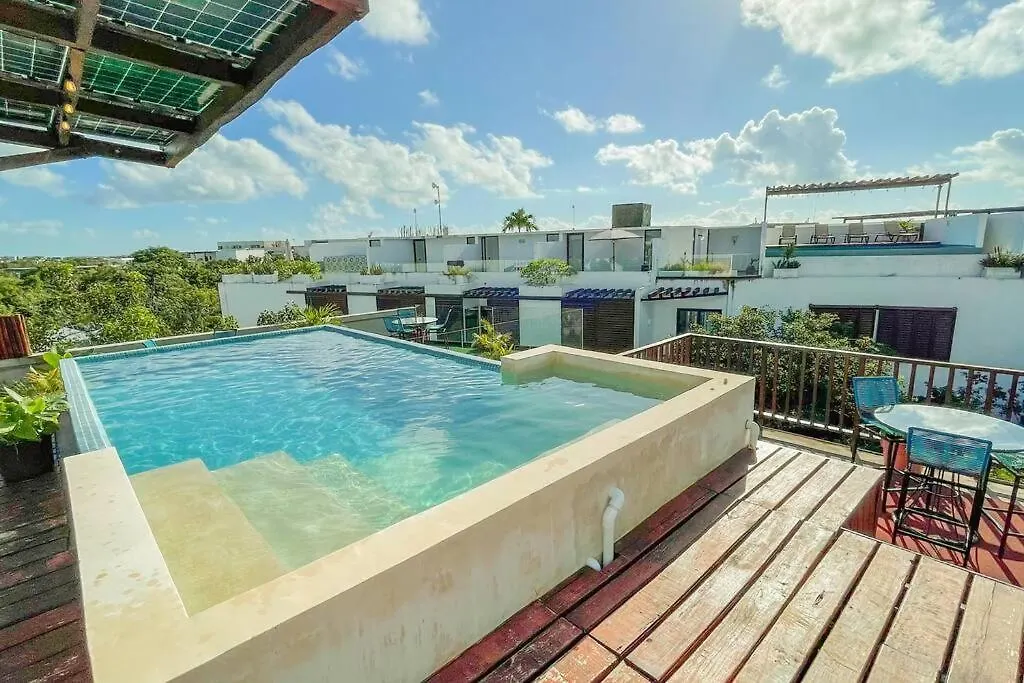 Moderno Y Eco-Friendly Loft 3 By Noox Apartment Tulum
