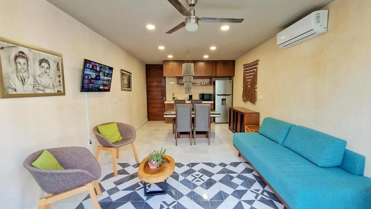 Moderno Y Eco-Friendly Loft 3 By Noox Apartment Tulum
