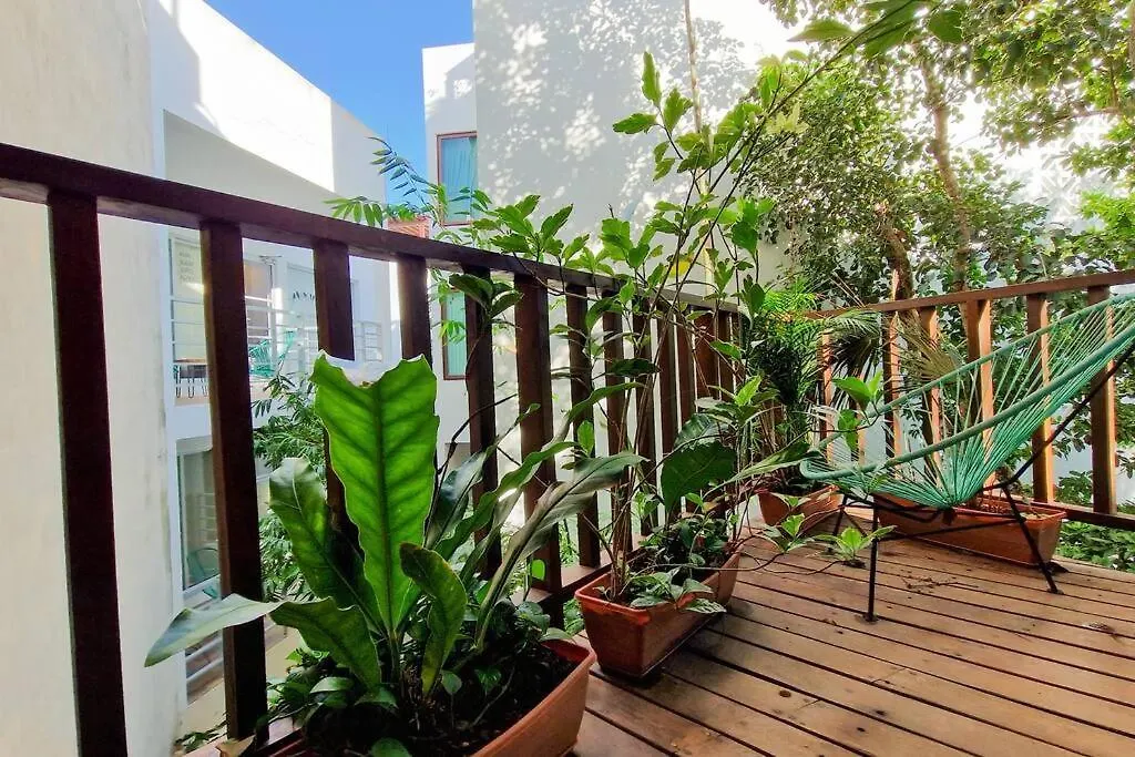 Moderno Y Eco-Friendly Loft 3 By Noox Apartment Tulum 0*,